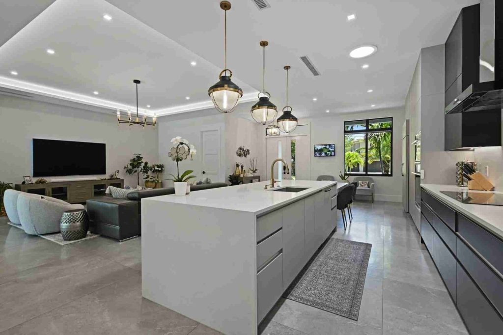 Beautiful Single Story Waterfront Home — 4-bed, 3.5-bath custom waterfront home by Beachfront Builders (photo 5 of 30)