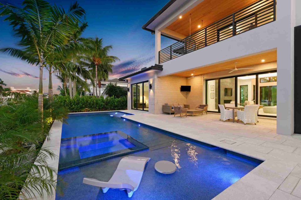 Coconut Palm Tropic Isle, Delray Beach — 6-bed, 6.5-bath custom waterfront home by Beachfront Builders (photo 2 of 59)