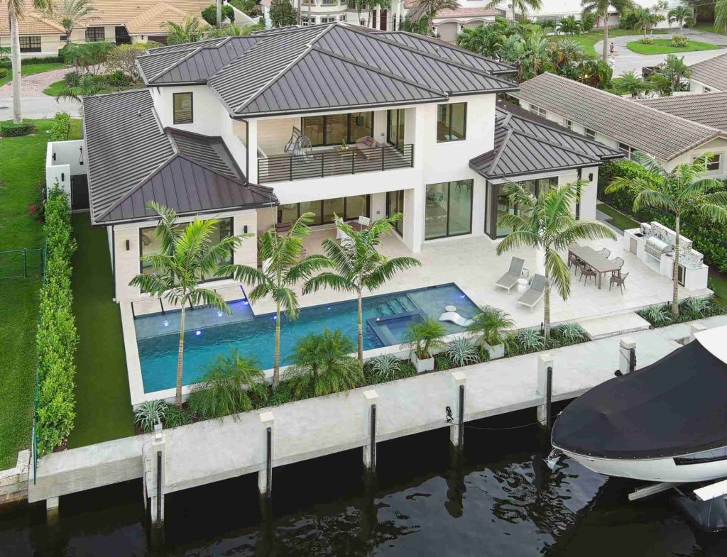 Coconut Palm Tropic Isle, Delray Beach — 6-bed, 6.5-bath custom waterfront home by Beachfront Builders (photo 4 of 59)