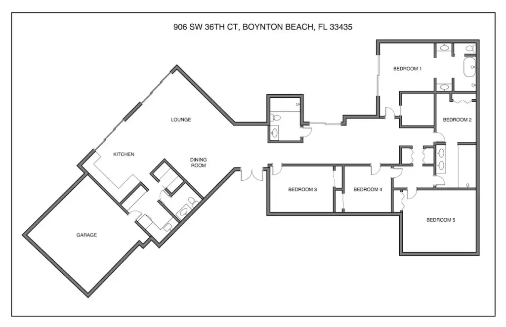 Waterfront Lake Ida Addition / Renovation, Delray Beach — 5-bed, 3-bath luxury waterfront renovation by Beachfront Builders (photo 9 of 40)