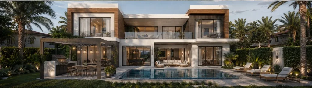 942 Fern, Tropic Isle, Delray Beach — 5-bed, 5.5-bath custom waterfront home by Beachfront Builders