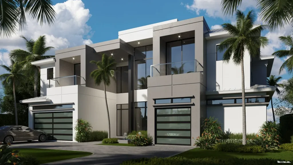 Eve Street - Tropic Isle, Delray Beach — 6-bed, 4.5-bath custom home by Beachfront Builders