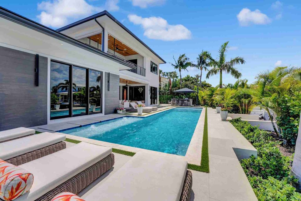 Unveiling the Luxury Waterfront Gem of Boca Raton — 4-bed, 4.5-bath custom waterfront home by Beachfront Builders