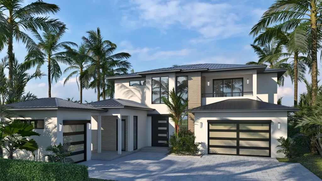 Waterfront Point Lot-New Build — 7-bed, 5.5-bath custom waterfront home by Beachfront Builders