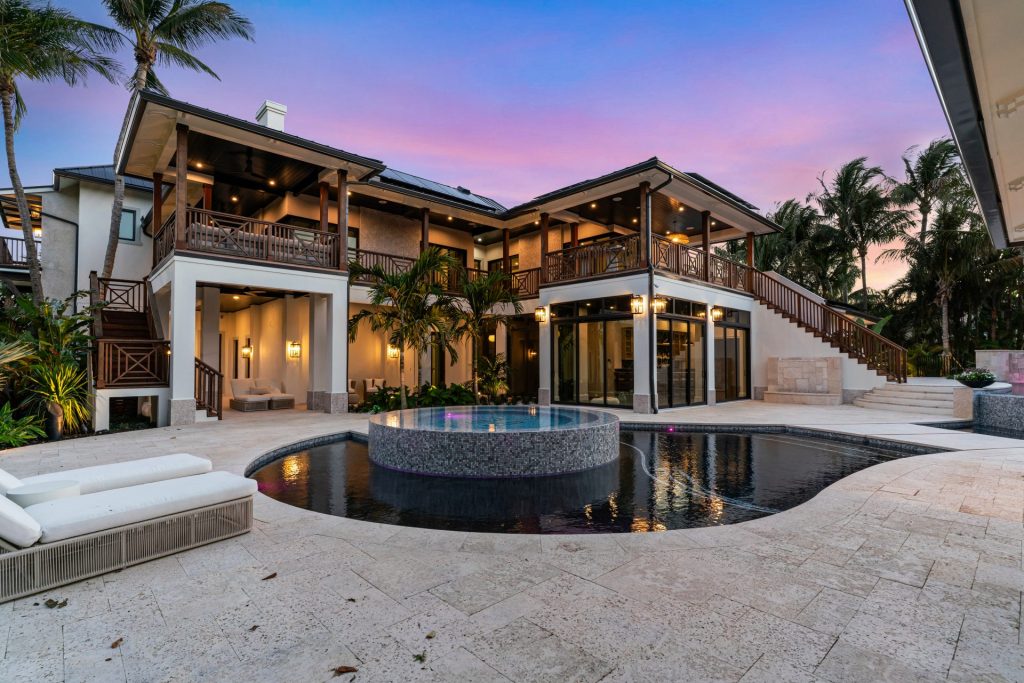 4 Beachway North, Ocean Ridge — 7-bed, 7.5-bath custom home by Beachfront Builders