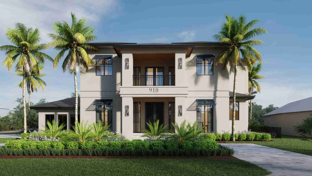 910 Bolender, Tropic Isle, Delray Beach — 4-bed, 5-bath custom waterfront home by Beachfront Builders (photo 1 of 3)