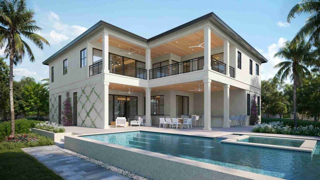 910 Bolender, Tropic Isle, Delray Beach — 4-bed, 5-bath custom waterfront home by Beachfront Builders (photo 2 of 3)